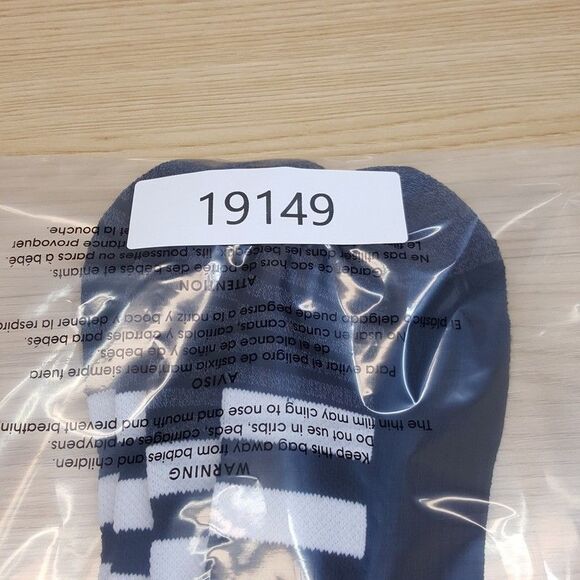 ADIDAS Low Cut Ankle Socks Mens Black Stripe 2-Pack Cushioned Arch Support Logo - Picture 3 of 3